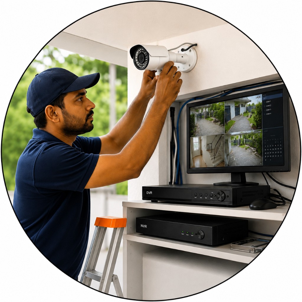 CCTV DVR and NVR installation and support